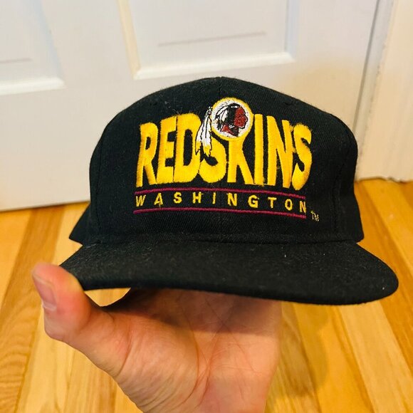 Vintage 90s Washington Redskins SnapBack Hat Cap NFL - Picture 1 of 16